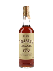 Talisker 1978