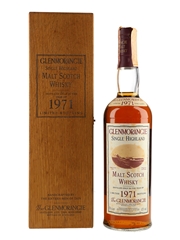 Glenmorangie 1971 150th Anniversary Bottled 1990s - Martini & Rossi 70cl / 43%