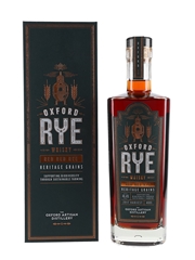 Oxford Rye Whisky Red Red Rye 2017 Harvest Heritage Grains Batch 5 70cl / 46.4%