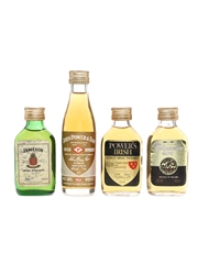 Irish Whiskey Miniatures Power's, Jameson, Tullamore Dew 3 x 5cl & 7.1cl / 40%