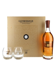 Glenmorangie 18 Year Old Extremely Rare The Open Muirfield 2013 Gift Set 70cl / 43%