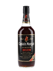 Captain Morgan Black Label Rum Bottled 1980s 75cl / 40%