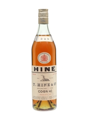Hine 3 Star Bottled 1960s 68cl / 40%