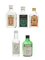 Assorted London Dry Gin Miniatures 5 x 5cl