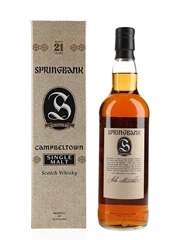 Springbank 21 Year Old Bottled 1990s 70cl / 46%