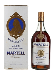Martell Medallion VSOP Cognac Bottled 1960s-1970s 94.6cl