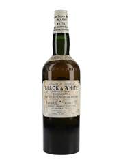 Buchanan's Black & White Spring Cap Bottled 1950s 75cl / 43%