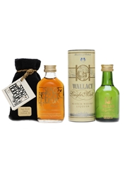 Stag's Breath & Wallace Whisky Liqueur Miniatures 2 x 5cl