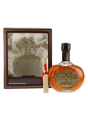 Whyte & Mackay 21 Year Old Gold Medallion - Bottled 1980s - Signed Letter 75cl / 40%