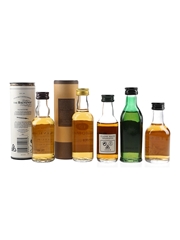 Benromach 12 Year Old, Balvenie Signature 12 Year Old, Cragganmore 1984, Glenfiddich 12 Year Old & Lismore 12 Year Old  5cl / 40%