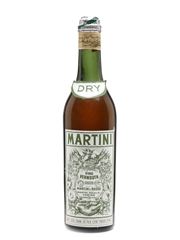 Martini Dry Vermouth Bottled 1950s 50cl / 17%