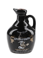 Springbank 12 Year Old Bottled 1970s-1980s - Ceramic Jug 5cl / 43%