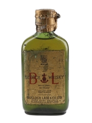 Bulloch Lade Gold Label Spring Cap Bottled 1950s 5cl / 40%