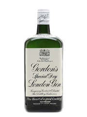 Gordon's Special Dry London Gin Bottled 1950s - Spring Cap 75cl / 40%