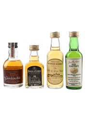 Falls Of Lora Hotel, Glenkinchie 1986 Distillers Edition, House Of Lords 12 Year Old & Edradour 1976 Old Master's  4 x 5cl / 43%