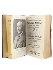 The Licensed Victuallers' Official Annual 1937 The Blue Book of the Trade 