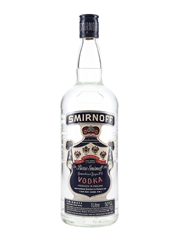 Smirnoff Blue Label Bottled 1970s - England 100cl / 50%