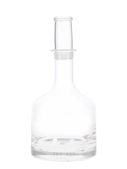 Dartington Crystal Decanter With Stopper  26cm Tall