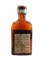Waterfill And Frazier 7 Year Old Bottled 1930s - Corydon & Ohlrich Of Illinois 4.7cl / 50%