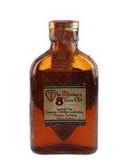 Seagram's Pedigree 8 Year Old Bottled 1930s - Seagram Distillers Corporation 4.7cl / 50%
