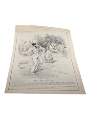 Johnnie Walker Advertisement Print September 1911 - Advantage In 28cm x 38cm