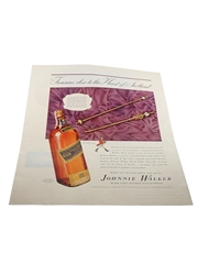 Johnnie Walker Advertisement Print 1939 - Treasures Close To The Heart Of Scotland 28cm x 38cm