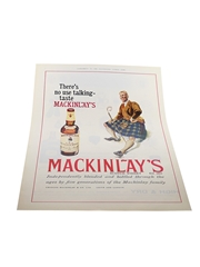 Mackinlay's Advertising Print