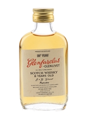 Glenfarclas Glenlivet 8 Year Old 100 Proof Bottled 1960s-1970s - Grant Bonding Co. 5cl / 57%