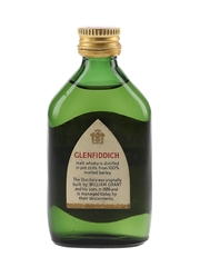 Glenfiddich 8 Year Old Straight Malt & Straight Malt Bottled 1960s 4.7cl / 40%
