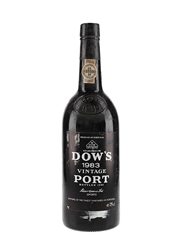 1983 Dow's Vintage Port Bottled 1985 75cl