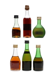 Cognac & Armagnac Miniatures Remy Martin, Janneau, Menuet 2 x 3cl, 4cl, 3 x 5cl / 40%