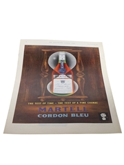 Martell Cordon Bleu Advertising Print