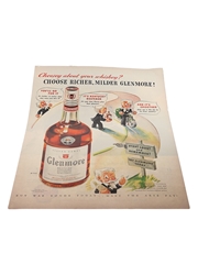 Glenmore Bourbon Advertising Print