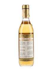 Bacardi Carta De Oro Bottled 1980s - Wax & Vitale 75cl / 40%