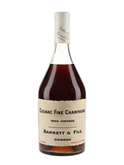 Barnett 1900 Fine Champagne Cognac Bottled 1950s-1960s 70cl / 40%