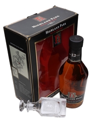 Highland Park 12 Year Old Limited Edition Crystal Decanter 70cl / 40%