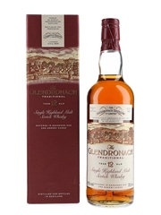 Glendronach 12 Year Old Traditional Bottled 1990s 70cl / 40%