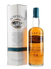 Bowmore 10 Year Old Bottled 1980s - Screen Printed Label 75cl / 40%