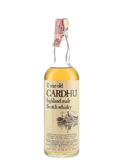 Cardhu 12 Year Old Bottled 1980s - Wax & Vitale 75cl / 43%