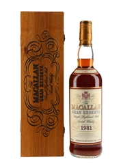 Macallan 1981 Gran Reserva  70cl / 40%