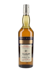 Coleburn 1979 21 Year Old Bottled 2000 - Rare Malts Selection 70cl / 59.4%