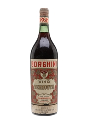 Borghini Vino Vermouth Bottled 1950s - Saccone & Speed 100cl