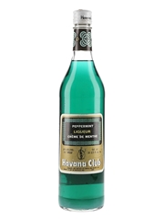 Havana Peppermint Liqueur Creme De Menthe Bottled 1970s-1980s 75cl / 30%