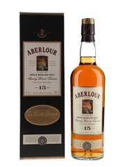 Aberlour 15 Year Old Sherry Wood Finish 70cl / 40%