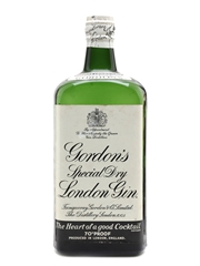 Gordon's Special Dry London Gin Bottled 1950s - Spring Cap 75cl / 40%