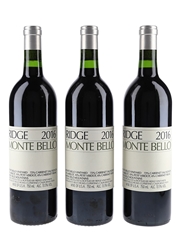 2016 Ridge Monte Bello  3 x 75cl / 13.5%