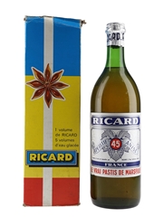 Ricard Pastis Bottled 1970s 98cl / 45%