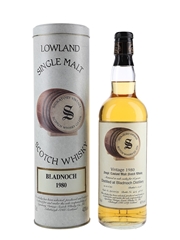 Bladnoch 1980 16 Year Old Bottled 1996 - Signatory Vintage 70cl / 43%