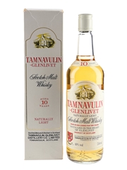 Tamnavulin Glenlivet 10 Year Old Bottled 1980s 75cl / 40%