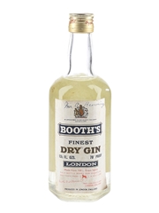 Booth's Finest Dry Gin Bottled 1966 37.7cl / 40%